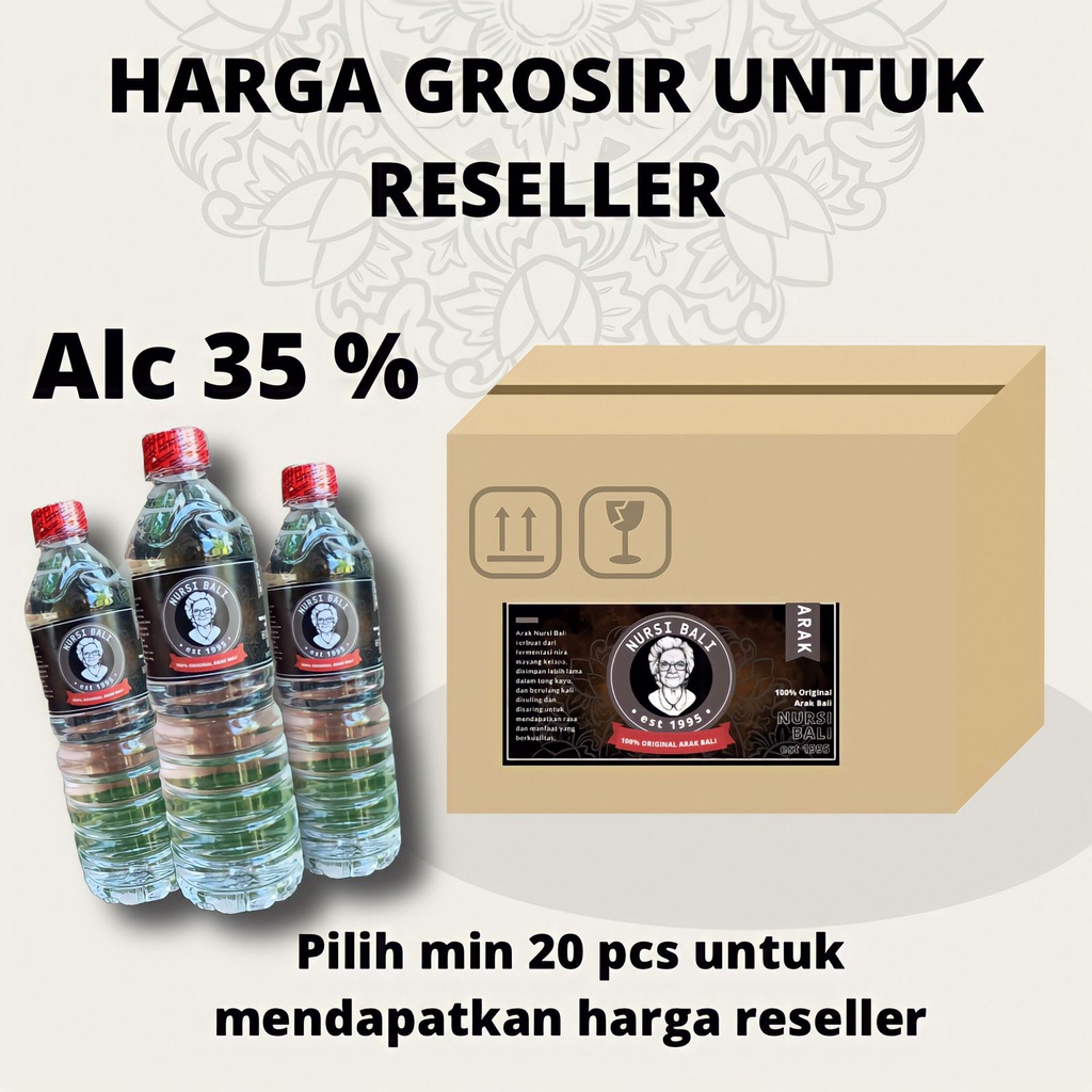 

[GROSIR 35% ] Jamu herbal khas bali / minumuman herbal khas bali/ oleh oleh khas Bali 35%
