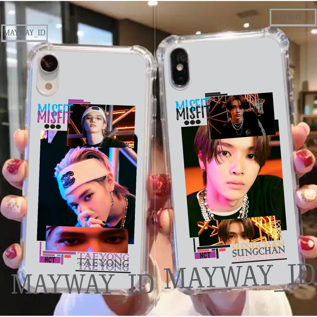 [COD]CUSTOM CASE BLACKMATTE ANTICRACK NCT MISFIT SAMSUNG J1 Mini Prime M20 A03S S21Ultra  A22 5G Not