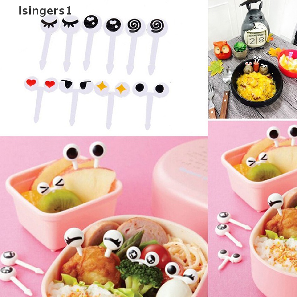 (lsingers1) Garpu Buah / Kue / Dessert Mini Motif Kartun Untuk Anak