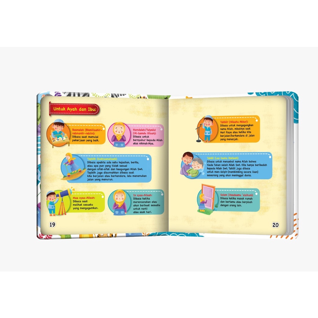 [Mizan] Halo Balita.Seri Penuntun: Mengenal Kalimat Thayyibah - Boardbook Anak-2