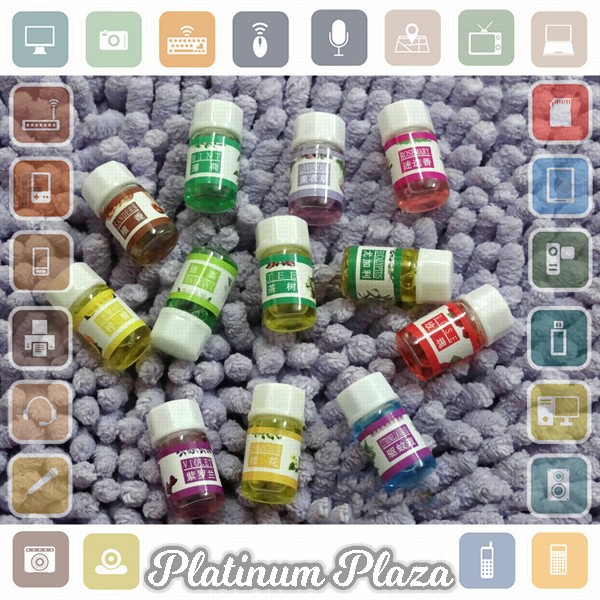 Taffware Pure Aroma Essential Fragrance Minyak Aromatherapy 12 in 1 3ml - Humi D23860`1W6YIY-