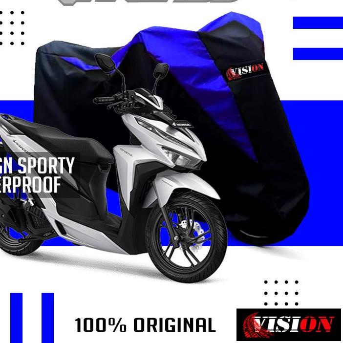 ➩ Cover motor Vario 125/150 Penutup motor Vario 125/150 Sarung motor Vario 125/150 waterproof ✯