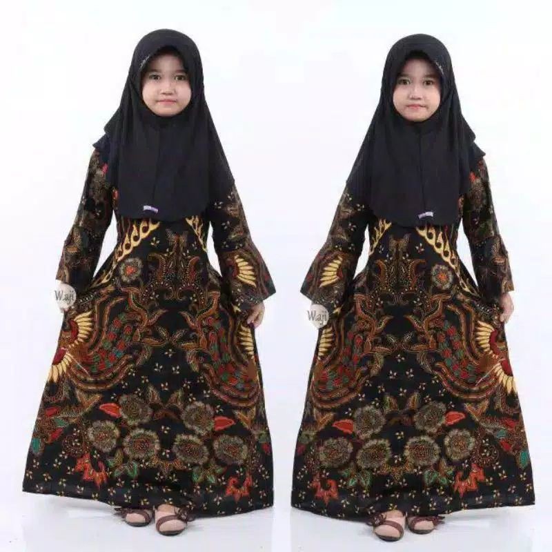 Baju Couple Batik Keluarga Baju Gamis Batik Couple Pasangan Keluarga