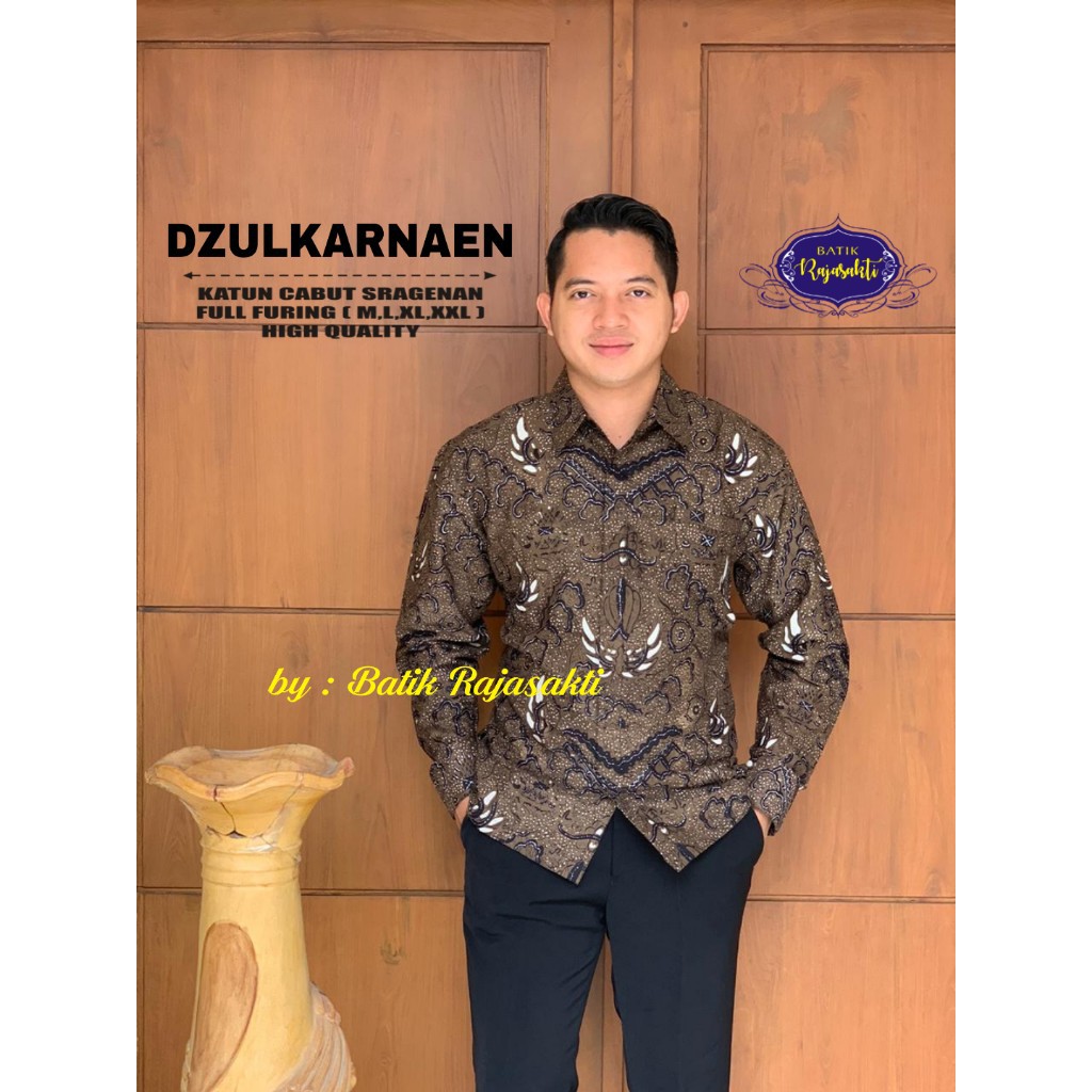 KASTARA CENDRAWASIH 2 RAJASAKTI KEMEJA BATIK SOLO PRIA LENGAN PANJANG LAPIS FURING ATASAN BATIK PREMIUM MODERN KATUN HALUS BAHUWIRYA  BANAMITRA BANAMITRA PUTIH BANGSAWAN BAYU PUTRA BERLIAN BIRU BHARATAYUDA BIMASENA BIRENDRA BIRU INDAH BRAHMAKERTA BRAHMAK