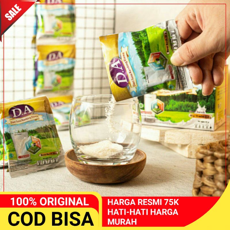 

Susu Kambing DA Susu Kambing Etawa Plus Kolostrum D.A ASLI ORIGINAL BERGARANSI