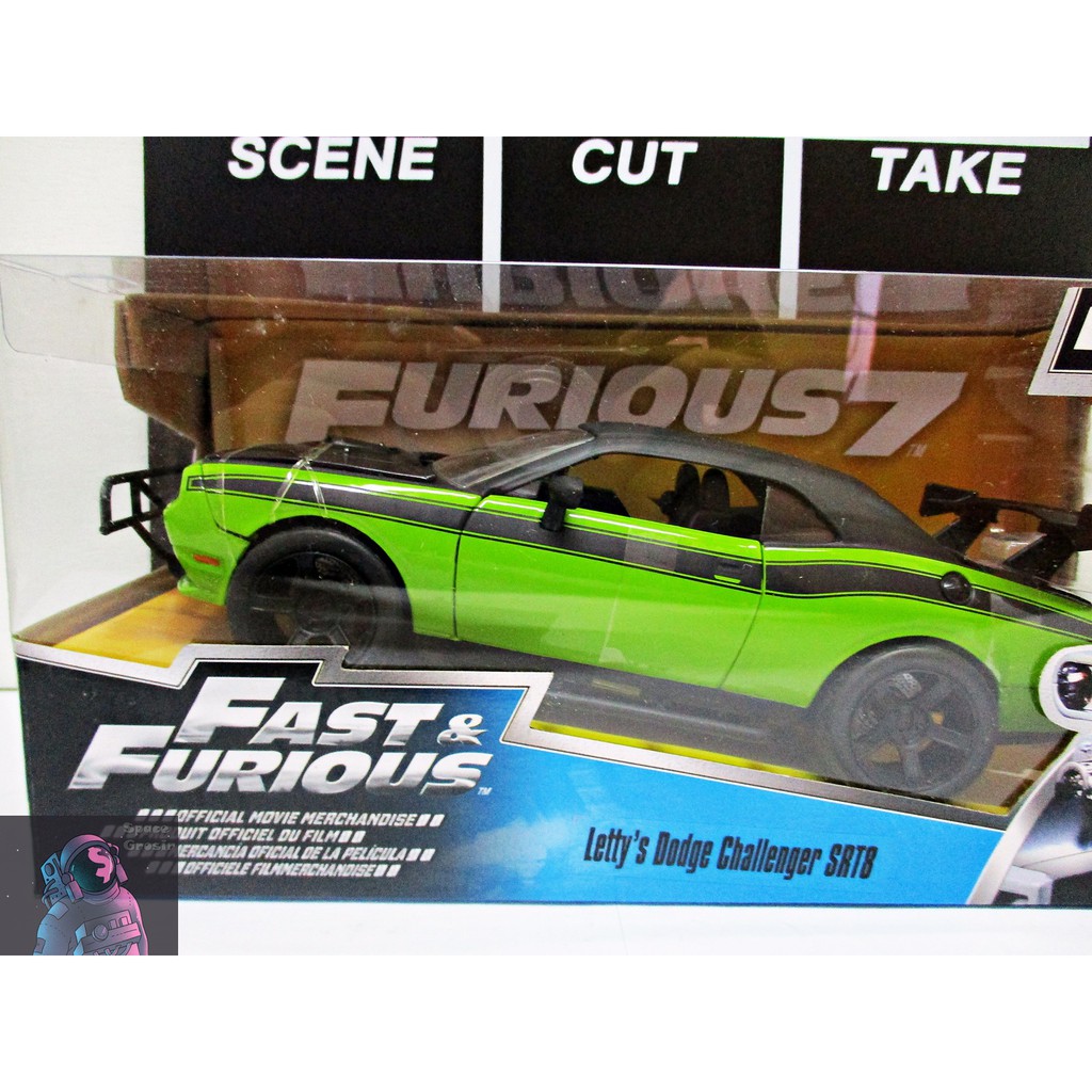 Diecast Jada 1:24 - Fast &amp; Furious 7 Letty's Dodge Challenger SRT8