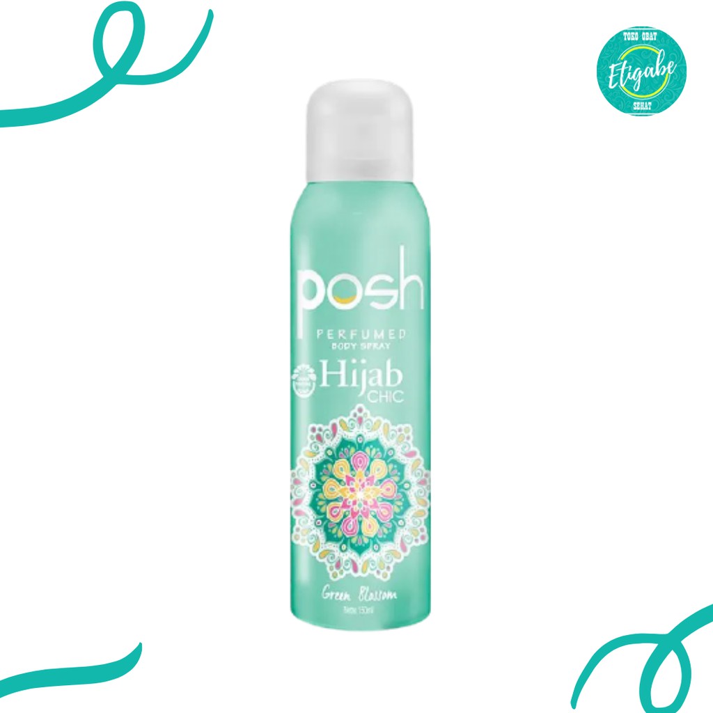 Jual Perfume Posh Hijab Green Blossom, 150ml | Shopee Indonesia