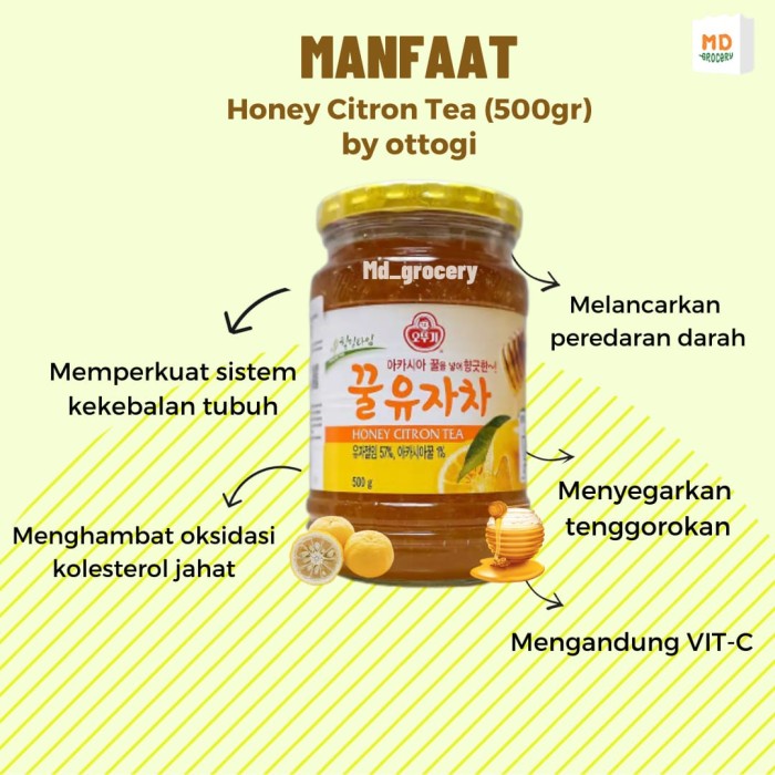 

SIRUP- OTTOGI HONEY CITRON TEA 500 GRAM -SIRUP.