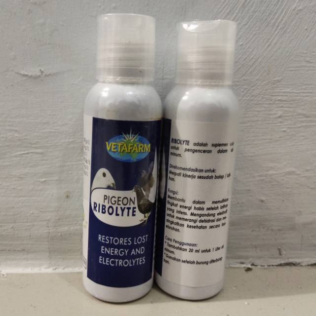 Pigeon Rebolyte vetafarm 100ml ribolite merpati asli original