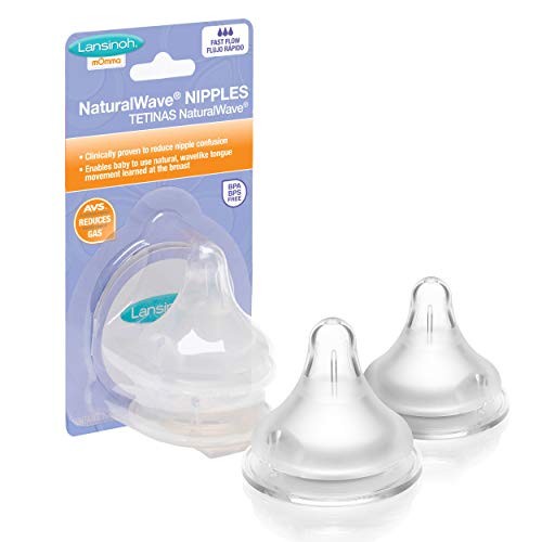 NIPPLE LANSINOH FAST NATURAL WAVE TEAT 60103 / DOT