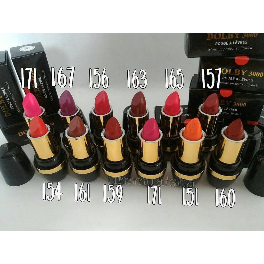 [SATUAN] lipstick dolby 3000 warna campur lipstik original