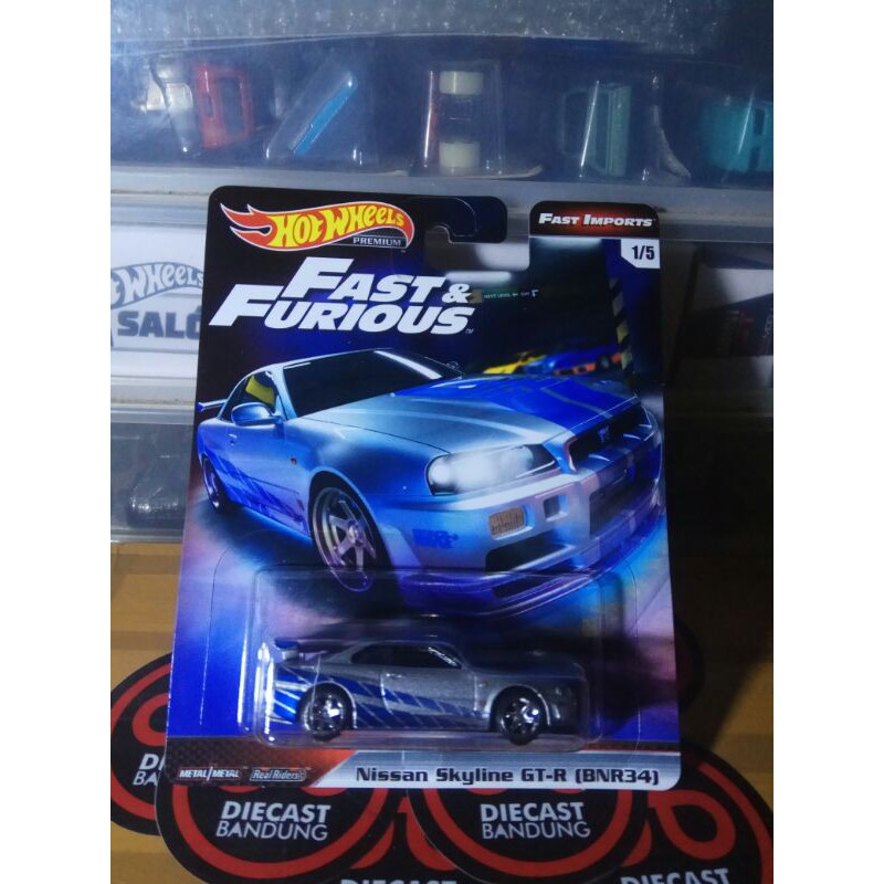 hot wheels nissan skyline r34 fast import