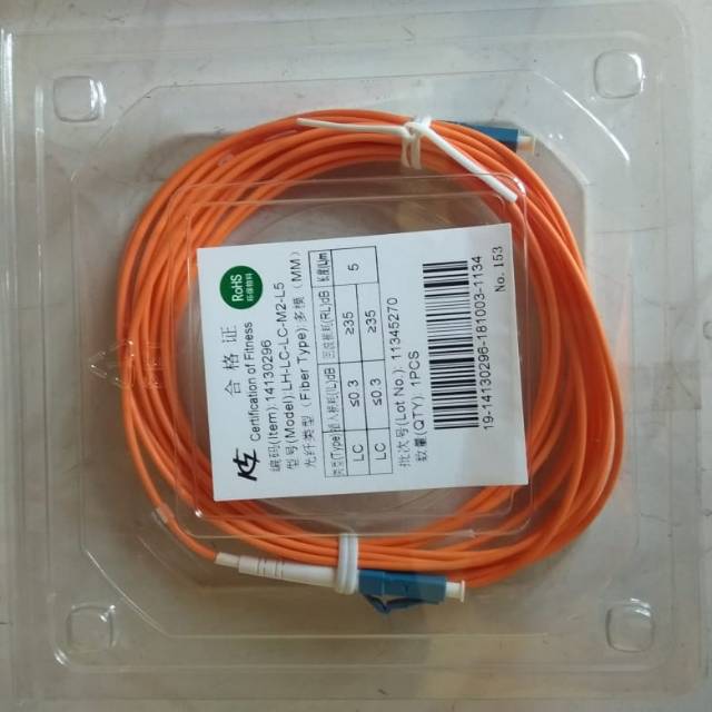 Patch Core LC-LC Fiber Optic