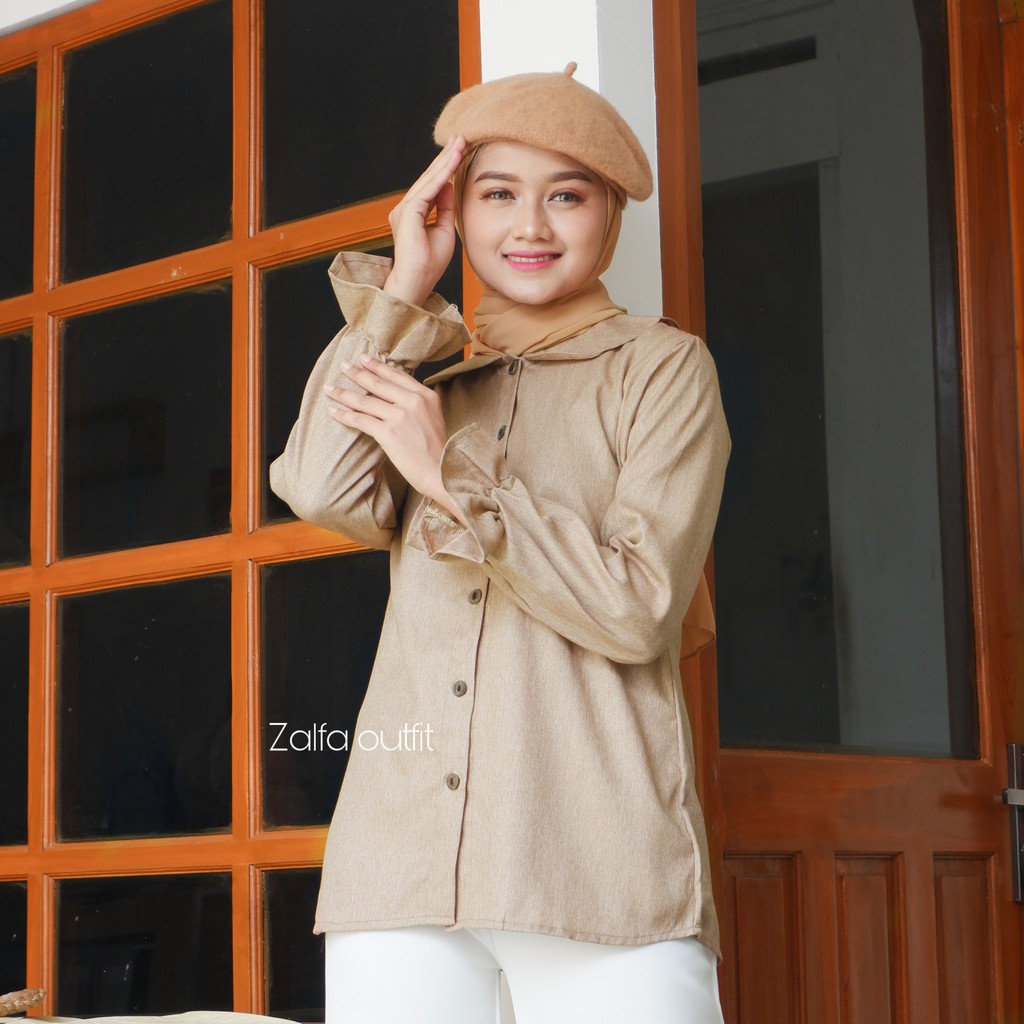 BLOUSE MEDINA by ZALFA OUTFIT / blouse wanita murah / blouse kekinian-7