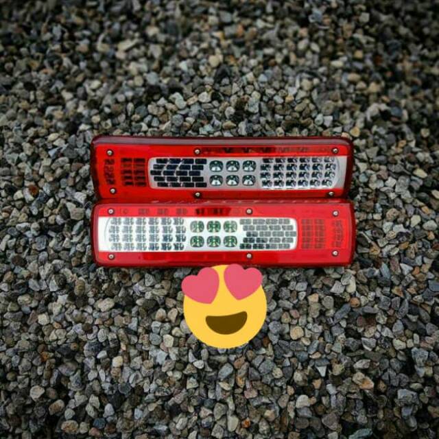 Stoplamp truck truk model  volvo 12 - 24 volt