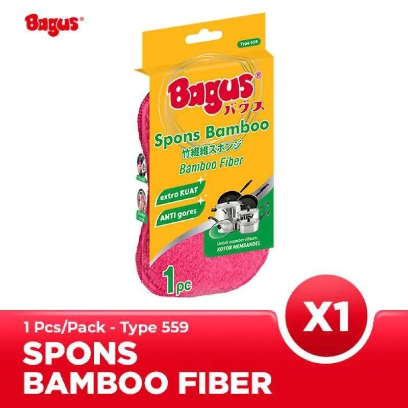 Bagus Sabut Spons Bamboo 1's Type 559