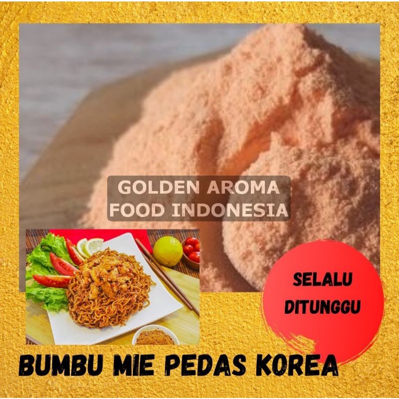 

Bumbu Tabur Rasa Mie Goreng Pedas Korea 100gram, Jual Bubuk Tabur Spicy Korean Fried Noodle Murah100