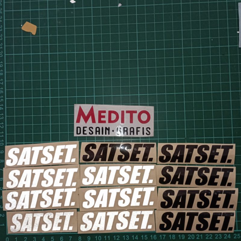 Sticker Cutting Satset