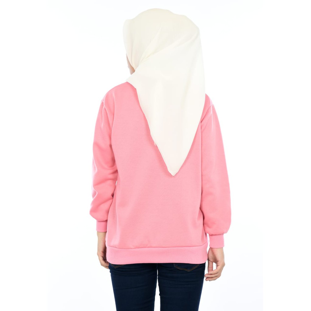 X Urband Sweater Oblong Wanita Reabet Crewneck A141