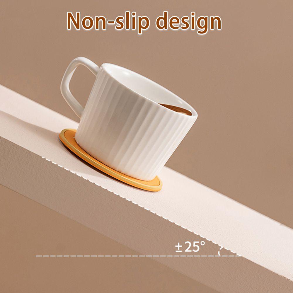 [Elegan] Cup Coaster Kreatif Tahan Minyak Isolasi Table Mat Hamburger Bentuk Tatakan Menebal Dekorasi Meja