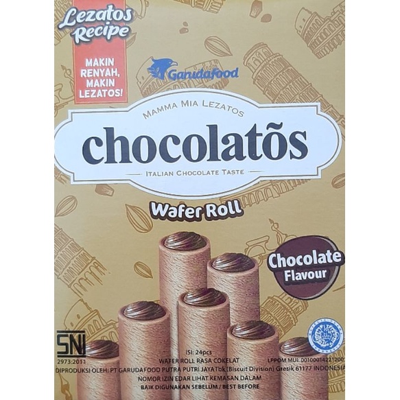 

Chocolatos Wafer Roll