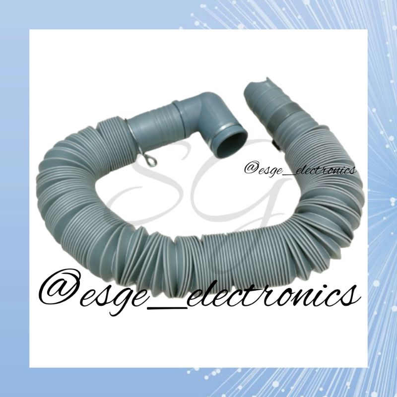 SELANG BUANG AIR MESIN CUCI LG SAMSUNG SELANG MESIN CUCI SELANG PEMBUANGAN AIR MESIN CUCI SELANG BUANG AIR MESIN CUCI LG SAMSUNG SELANG MESIN CUCI SELANG ELASTIS LENTUR FLEXIBLE WATER HOSE MESIN CUCI SELANG ABU SELANG BUANG AIR SELANG AIR MESIN CUCI