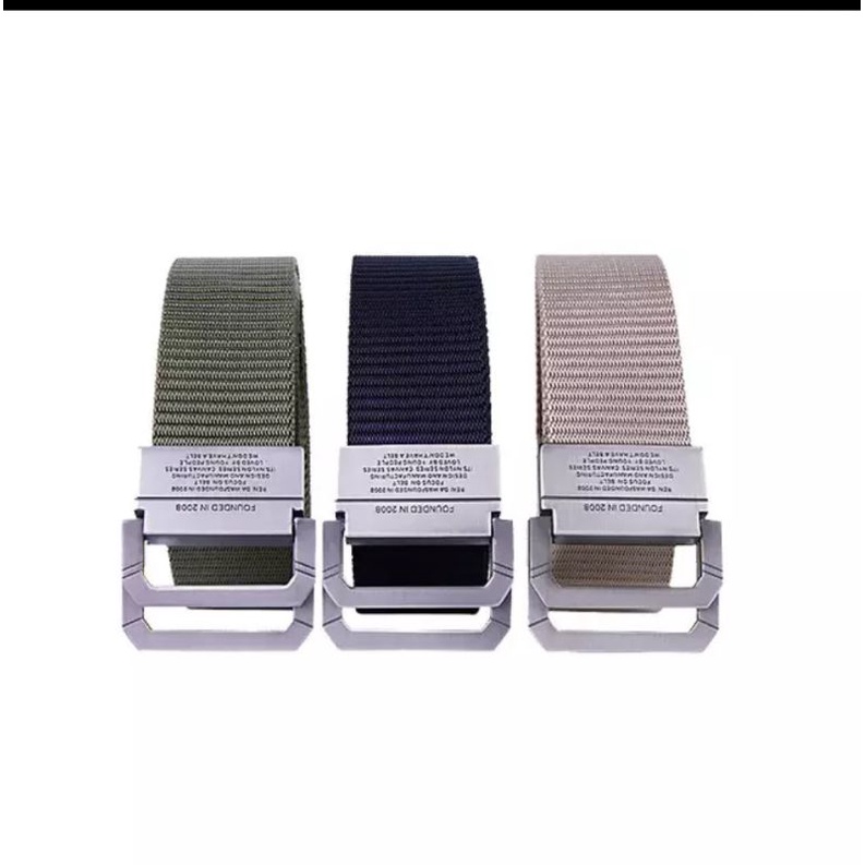 Ikat Pinggang Pria Canvas 2 Premium / Ikat Pinggang Pria / Sabuk Pria / Fashion Pria