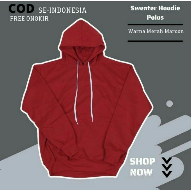 Hoodie Gambar Sweater Polos Wanita Pria Hoodie Polos Sweater Hoodie Distro Switer Murah Unisex