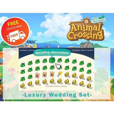 Luxury Wedding Set Furnitures Lengkap BELLS NMT Animal Crossing