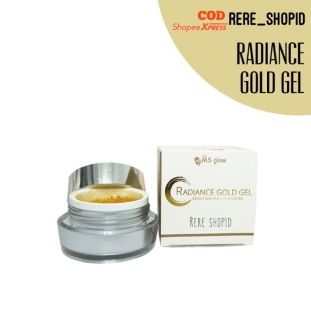 MS glow Radiance gold gel