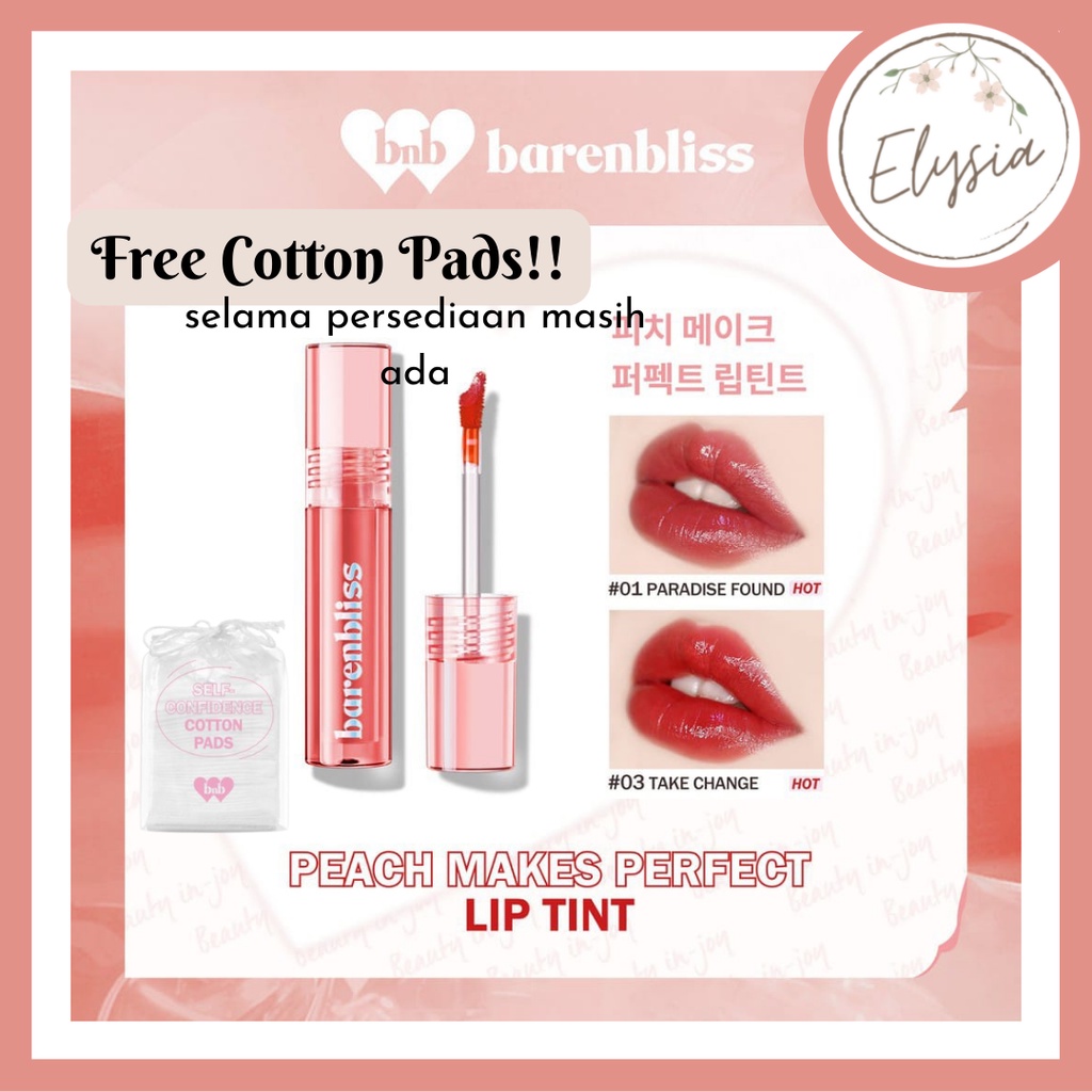 [TERMURAH] Bnb Barenbliss Makes Perfect Lip Tint