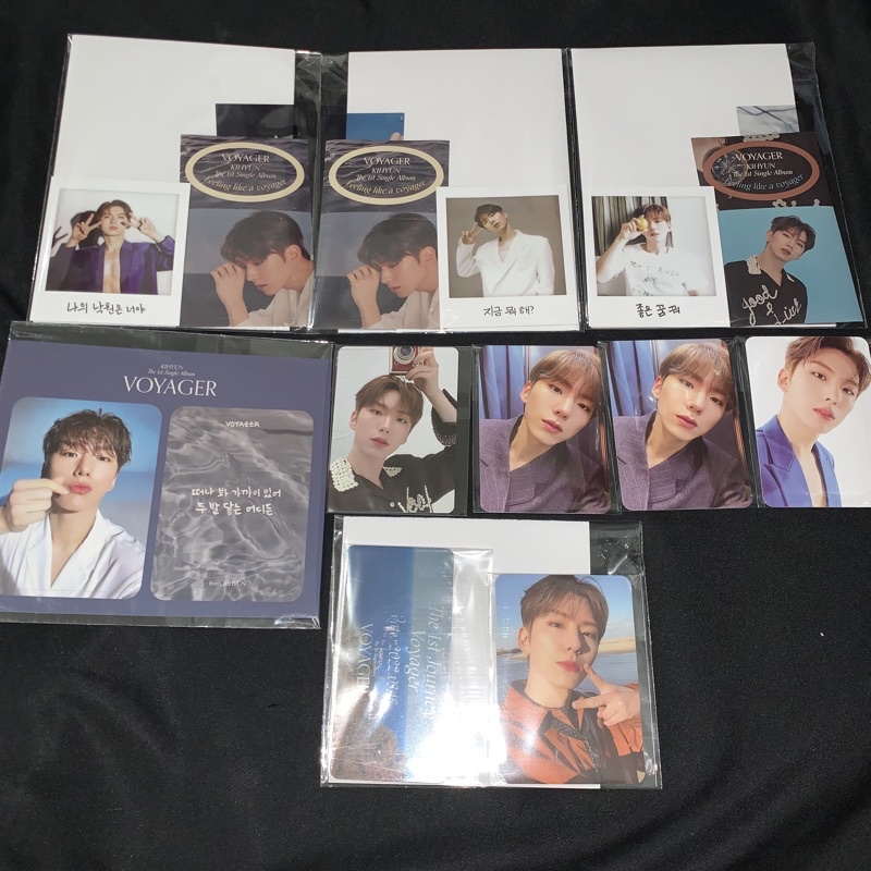 Ready Stock - Official Photocard Kihyun Voyager