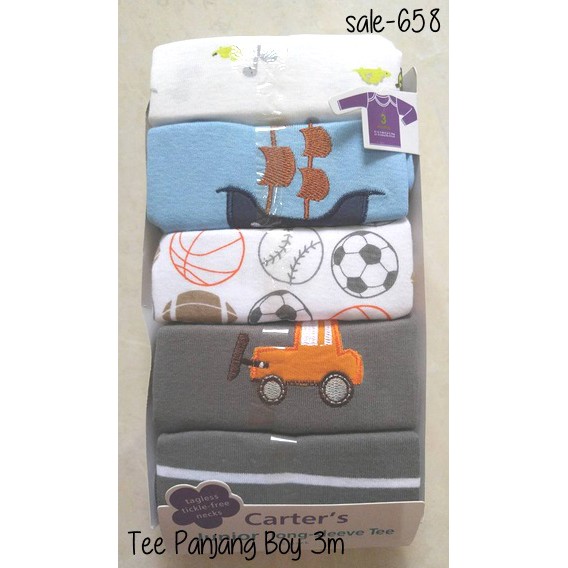 SALE Carter 5in1 Tee Panjang Boy 3m (sale-658)