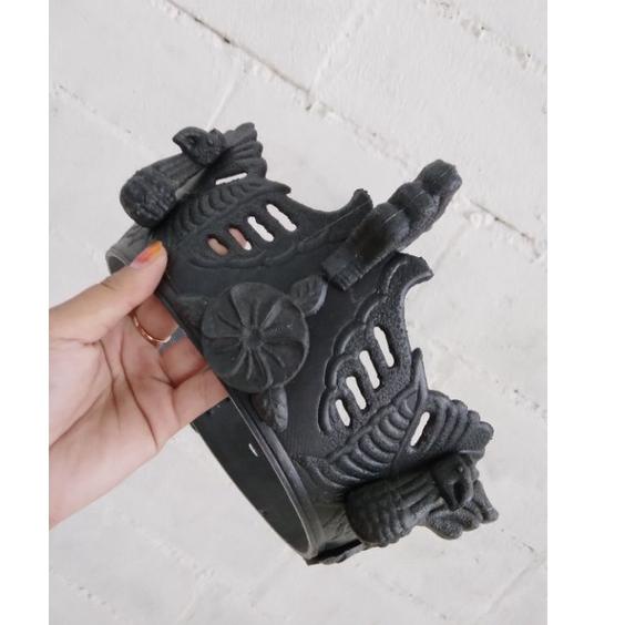 Jangan Ketinggalan order..  MAHKOTA SANGKAR BURUNG PERKUTUT KAKI GARUDA / 1 SET