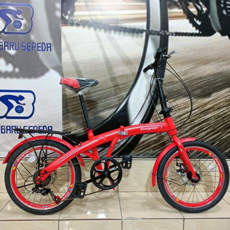 SEPEDA LIPAT EVERGREEN 7 SPEED 20 INCH