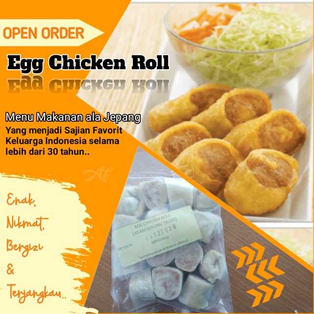 

EGG CHICKEN ROLL POTONG