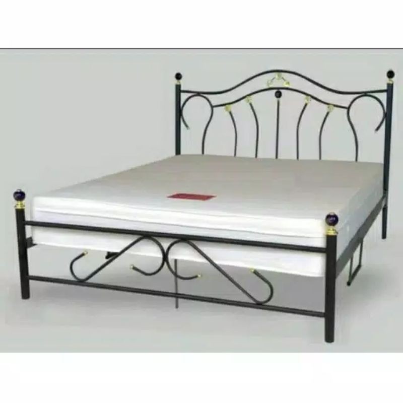 ranjang besi divan besi tempat tidur ranjang murah ranjang minimalis divan murah divan minimalis RAN