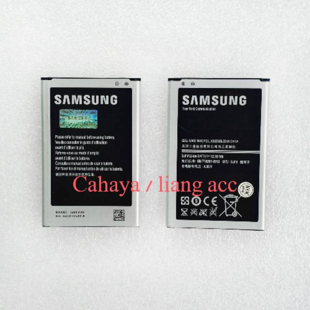 BATERAI SAMSUNG N900 GALAXY NOTE 3 B800BC