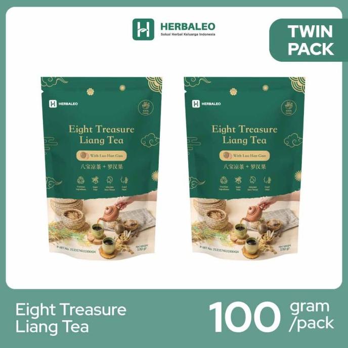 

SALE NOW TWINPACK- EIGHT TREASURE LIANG TEA WITH LUO HAN GUO SALE