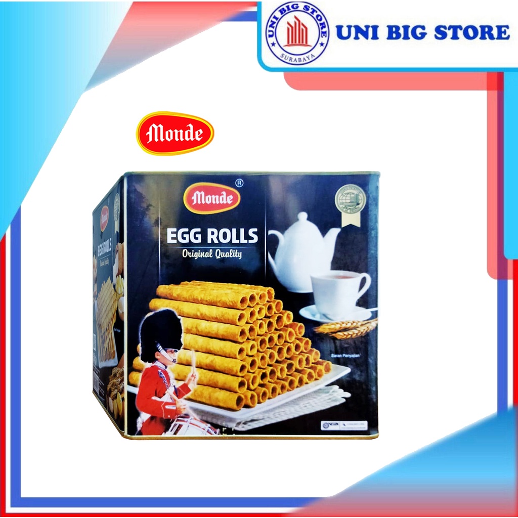 

Monde Serena Biskuit Egg Roll 600 gram Snacks