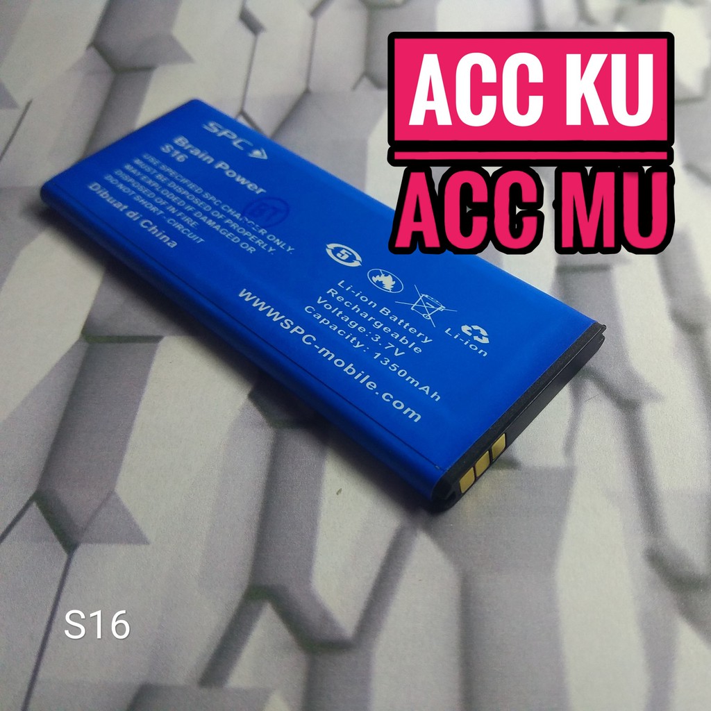 BATRE BATTERY BATERAI SPC S16 ORIGINAL