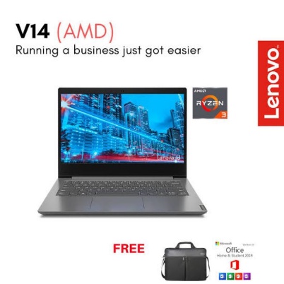 GARANSI RESMI BARU Laptop Lenovo Ideapad V14 ( RYZEN 3 3250 / SSD 256 GB / 4 GB / 14&quot; / WINDOWS 10 O