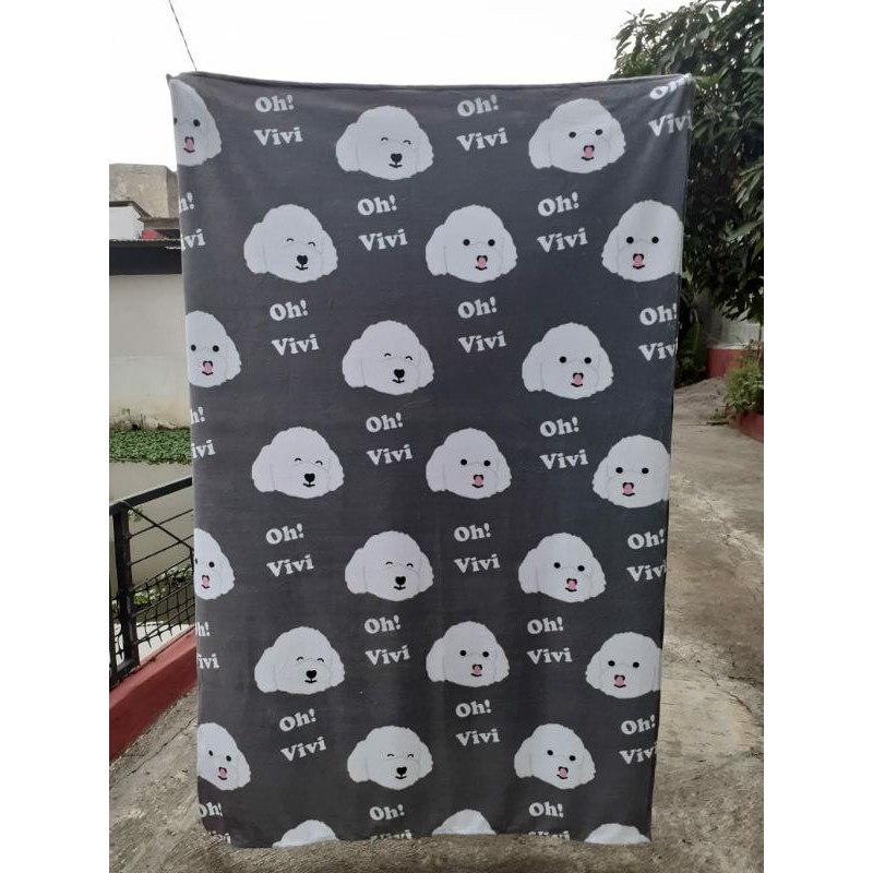 SELIMUT EXO SEHUN VIVI OH VIVI BLANKET
