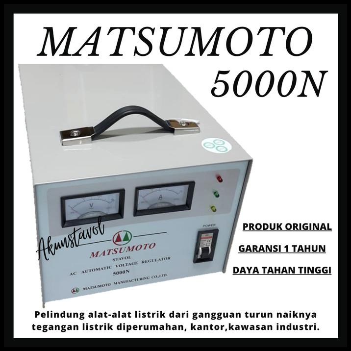 Stavolt Matsumoto 5000N - Stabilizer Listrik 5000Watt