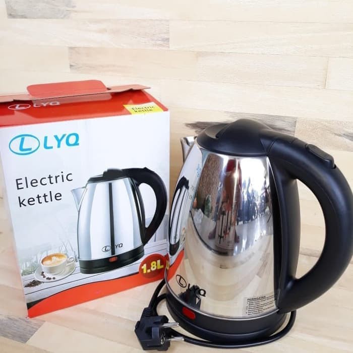 LYQ Teko listrik 1.8L / pemanas air / kettle electric kapasitas