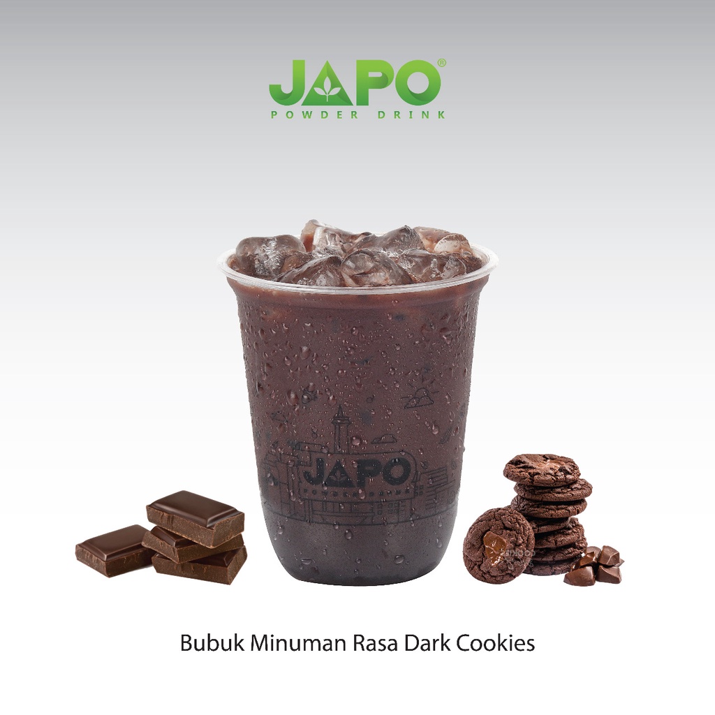 

JAPO Bubuk Minuman Dark Cookies 500 gr