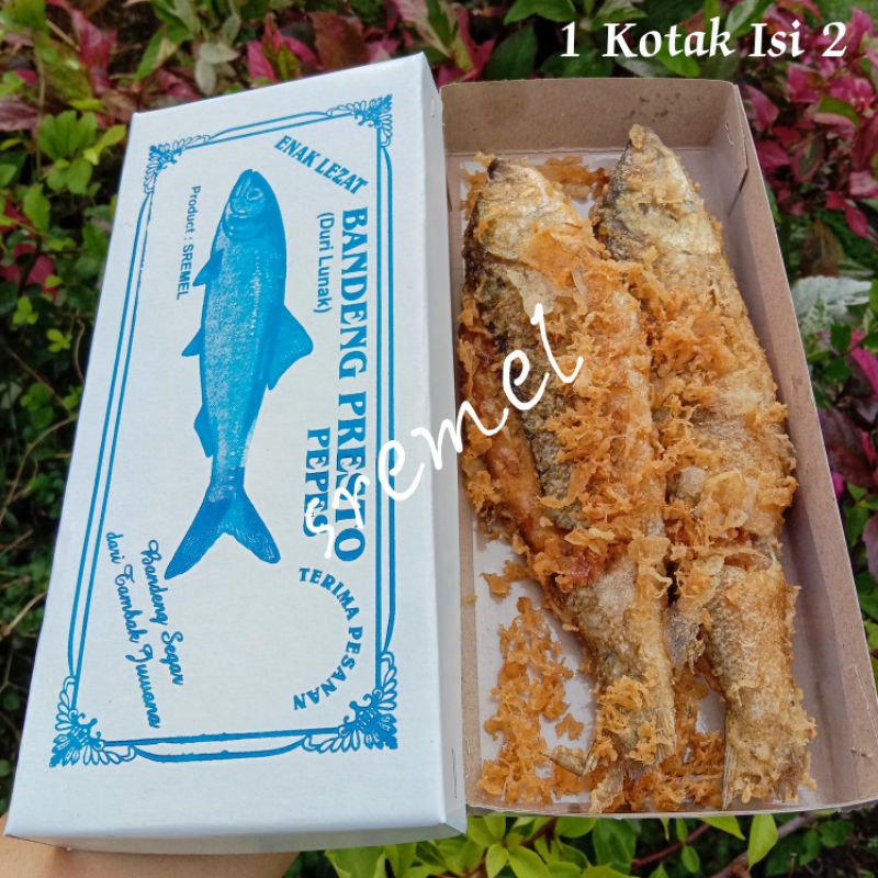 Bandeng Presto Goreng Kecil Isi 2 Duri Lunak Asli Pati Juwana