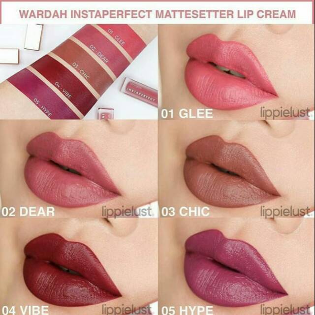 Lip cream wardah instaperfect