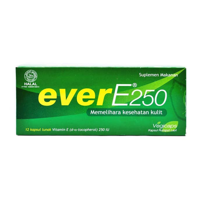 Jual Ever E 250 12 Kapsul Suplemen Kulit Vitamin E Shopee Indonesia 8653