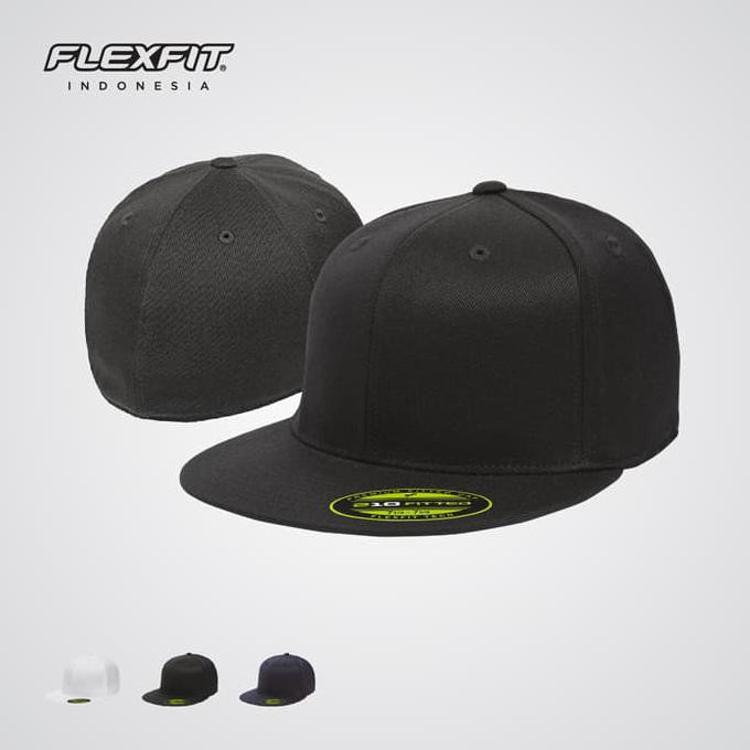 Original Flexfit 6210 Premium 210 Fitted - Putih